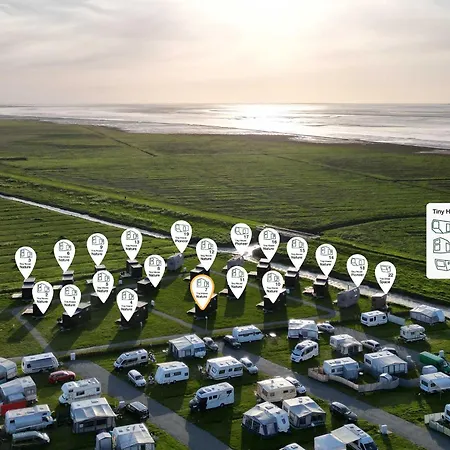 Tiny House Nature 7 Innenlage - Tiny Village Harlesiel * Carolinensiel