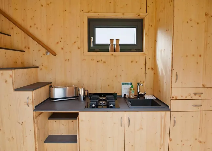 Tiny House Nature 7 Innenlage - Tiny Village Harlesiel *